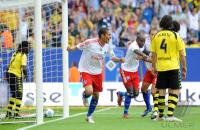 FUSSBALL, 1. BUNDESLIGA, Hamburg - Dortmund