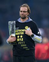 Fussball 1. Bundesliga :  Trainer Juergen Klopp (Borussia Dortmund)