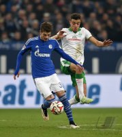 Fussball, 1. Bundesliga  Saison 2014/2015: FC Schalke 04 - SV Werder Bremen