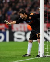 Fussball Champions League  Saison 2010/2011: Julio Sergio  (AS Rom)