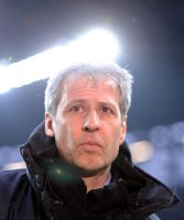 Fussball 1. Bundesliga, Saison 2011/2012:  Trainer Lucien Favre (Borussia Moenchengladbach)
