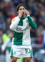 Fussball 1. Bundesliga: Bielefeld - Bremen