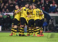Fussball DFB Pokal Viertelfinale 15/16: VfB Stuttgart - Borussia Dortmund