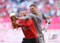 Fussball 1. Bundesliga Saison 17/18: Meister FC Bayern Muenchen