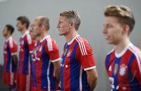 Fussball 1. Bundesliga 2014/2015: Fototermin beim FC Bayern Muenchen