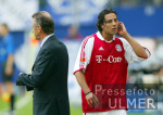 FUSSBALL 1. Bundesliga FCB, PIZARRO und HITZFELD