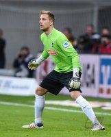 Fussball 1. Bundesliga  2012/2013: Torwart Oliver Baumann (SC Freiburg)
