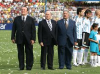 Fussball International  42. Copa America in Venezuela Finale Brasilien - Argentinien