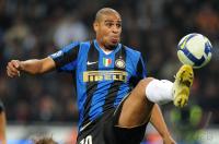 FUSSBALL SERIE A: Inter Mailand, ADRIANO Einzelaktion