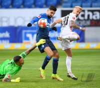 Fussball 1. Bundesliga Saison 21/22: TSG 1899 Hoffenheim - FC Augsburg