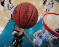 Basketball  1. Bundesliga  09/10  Walter Tigers Tuebingen - Deutsche Bank Skyliners