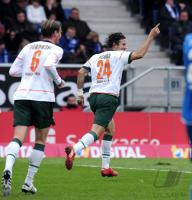 Fussball 1. Bundesliga  09/10  Claudio Pizarro (Werder)