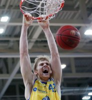 Basketball 1. Bundesliga 17/18 Hauptrunde: Walter Tigers Tuebingen - Basketball Laewen Braunschweig