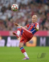 Fussball 1. Bundesliga Saison 14/15: Arjen Robben (FC Bayern Muenchen)