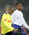 Fussball 1. Bundesliga: Dortmund - Schalke, EWERTHON, OLISEH enttaeuscht