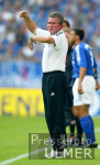 FUSSBALL 1. Bundesliga  Schalke - Dortmund, Heynckes enttaeuscht