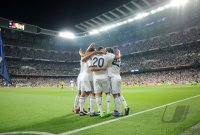 FUSSBALL Primera Division/Super Cup 2012: JUBEL Real Madrid