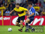 Fussball Bundesliga: Dortmund - Berlin, Zweikampf