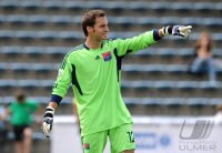 FUSSBALL, DFB Pokal 1. Hauptrunde:  Stefan Riederer (Unterhaching)