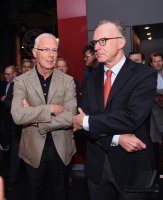 Fussball: Sonderausstellung in der Erlebniswelt des FC Bayern Muenchen in der Allianz Arena