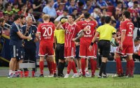 Fussball Audi Football Summer Tour Singapur 2017: FC Bayern Muenchen - FC Chelsea