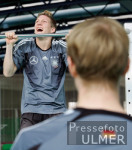 Fitnesstraining / Fitnesstest Nationalmannschaft in Frankfurt