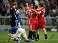 Fussball 1. Bundesliga : FC Bayern Muenchen - FC Schalke 04