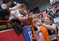 Basketball 1. Bundesliga 15/16 Hauptrunde: Walter Tigers Tuebingen - ratiopharm Ulm
