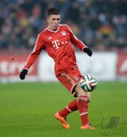 FUSSBALL International Testspiel 2013/2014: Pierre Emile Hojbjerg (FC Bayern Muenchen)