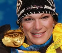 Olympische Spiele 2010 VANCOUVER:  JUBEL RIESCH - SKI ALPIN  FRAUEN