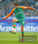 Fussball 1. Bundesliga: SVW, BAUMANN Einzelaktion