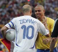 Fussball WM 2006: Brasilien - Frankreich ; Brasil - France