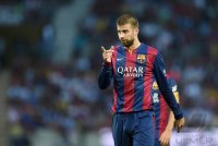 FUSSBALL International 2014/2015: Gerard Pique (Barca)