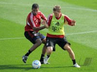 Fussball 1. Bundesliga 11/12: FC Bayern Muenchen Training in Doha