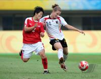 FUSSBALL  Olympia 2008   Vorrunde  Frauen  Nord Korea