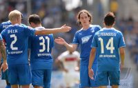 FUSSBALL 1. Bundesliga 2013/2014: TSG 1899 Hoffenheim - Olympiakos Piraeus
