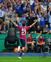 Fussball: DFB Pokal Finale:   Jubel Julian Draxler (FC Schalke 04)