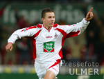 Fussball 1. Bundesliga: Koeln - Berlin, Jubel PODOLSKI n. 2:0