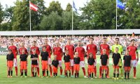 Fussball Europameisterschaft U 19 2016: Oesterreich - Deutschland