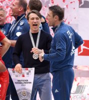 Fussball 1. Bundesliga Saison 18/19: Meister FC Bayern Muenchen