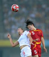 FUSSBALL  Olympia 2008   Vorrunde  Frauen    Canada - China