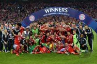 Fussball Champions League Finale 2013:  Borussia Dortmund - FC Bayern Muenchen
