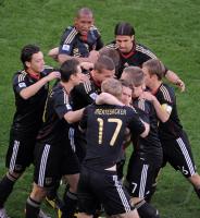 FUSSBALL WM 2010, VIERTELFINALE: ARGENTINIEN - DEUTSCHLAND