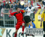 FUSSBALL    SSV Reutlingen - Wacker Burghausen  Spielszene
