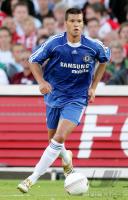 Fussball Barclays Premiership: Chelsea, BALLACK Einzelaktion