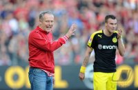 Fussball 1. Bundesliga 13/14: Trainer Christian Streich (SC Freiburg)