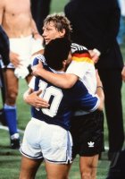 Fussball WM 1990 FINALE: Deutschland - Argentinien