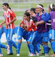 Fussball Frauen FIFA U 17  WM  2008  Paraguay - USA