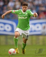 Fussball, 1. Bundesliga Saison 2012/2013: Hamburger SV - VfL Wolfsburg