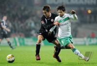 FUSSBALL 1. BUNDESLIGA: Bremen - Frankfurt